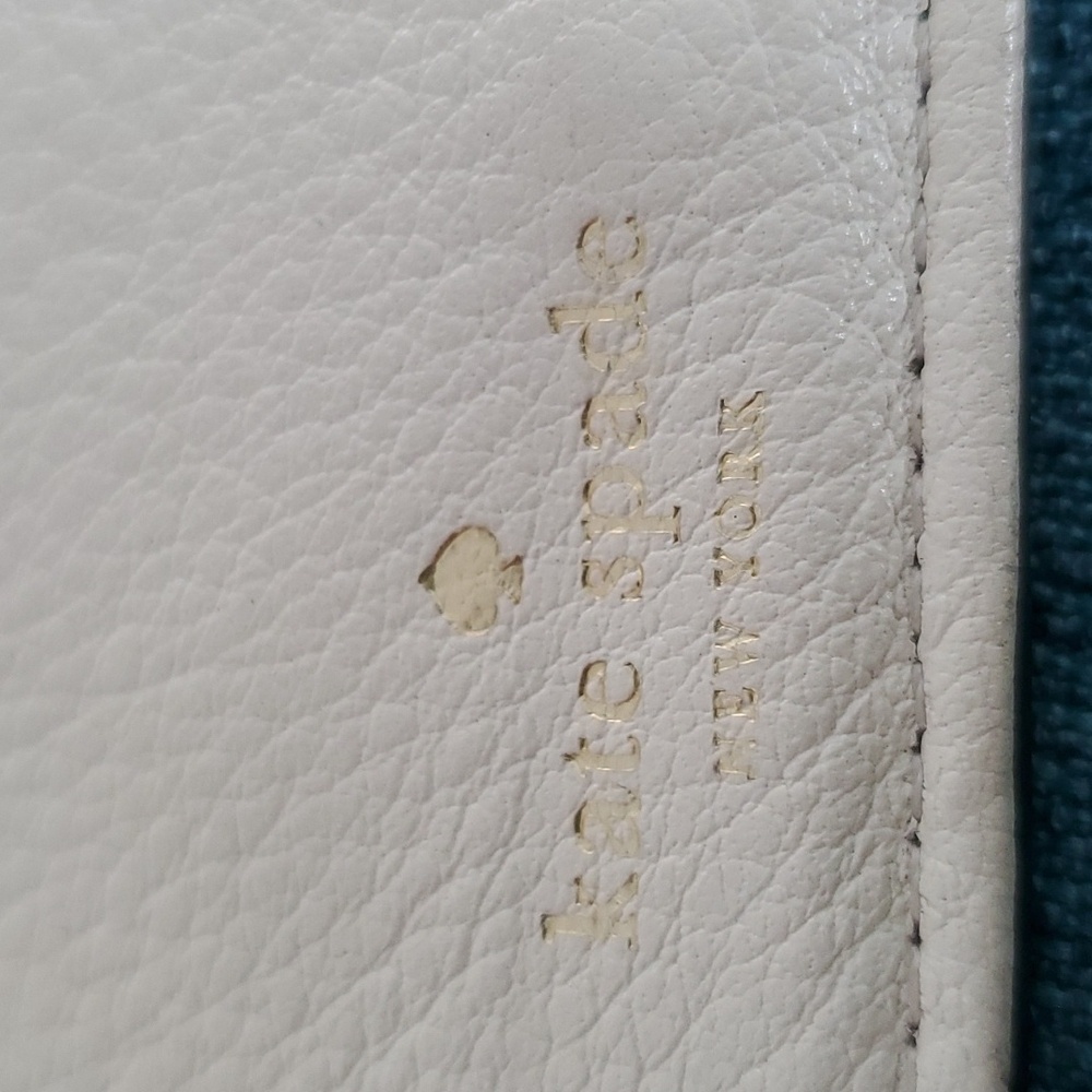KATE SPADE WALLET CREAM/BLACK - Picture 4 of 14